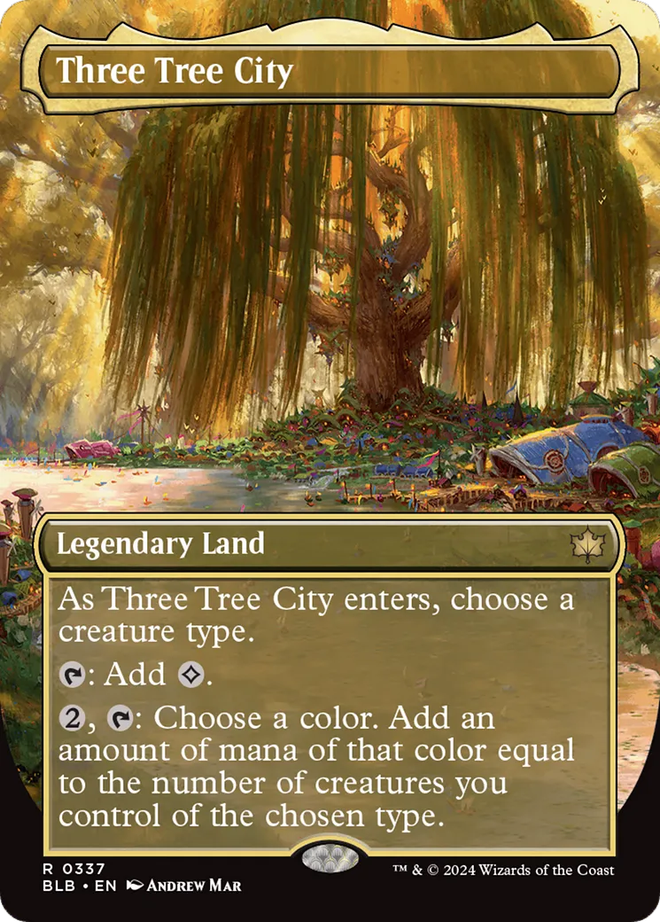 Three Tree City — Bloomburrow — Magic: The Gathering