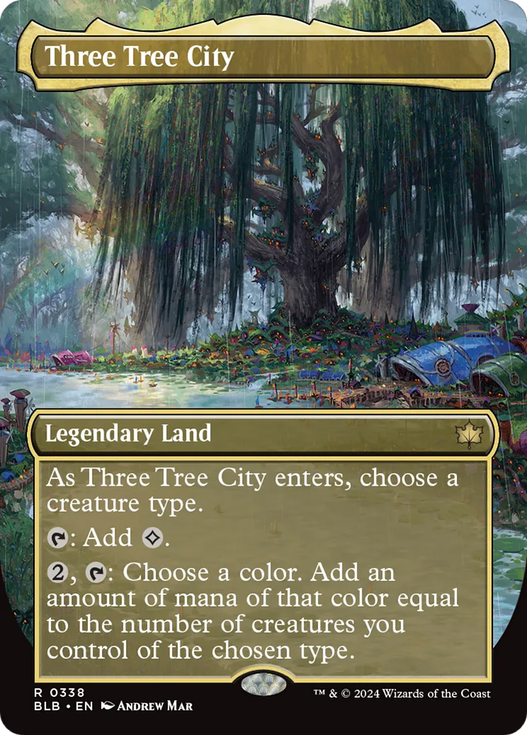 Three Tree City — Bloomburrow — Magic: The Gathering