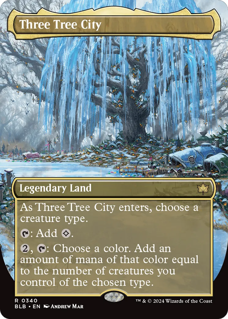 Three Tree City — Bloomburrow — Magic: The Gathering