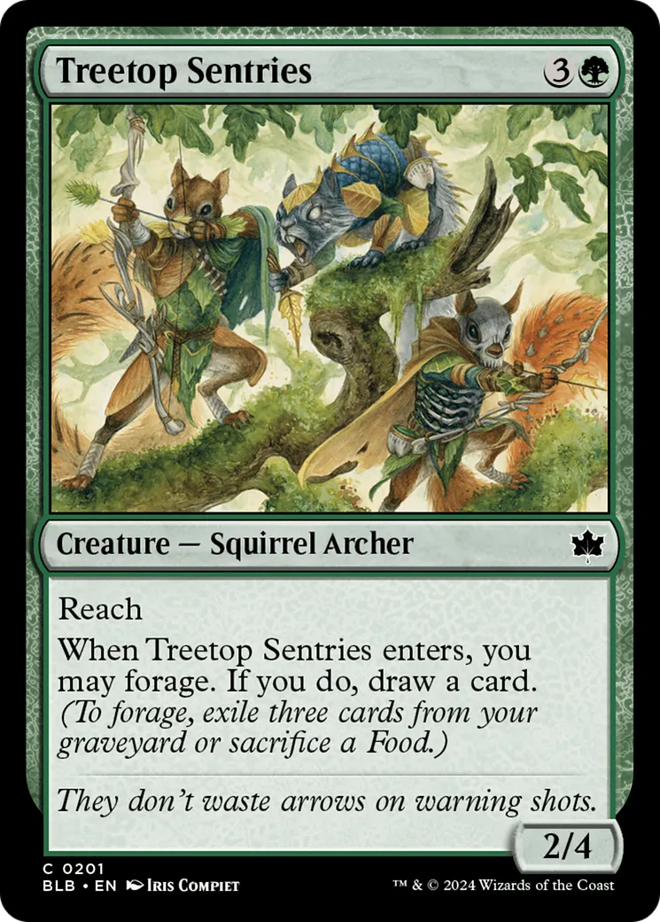 Sentinelles des cimes — Bloomburrow — Magic: The Gathering