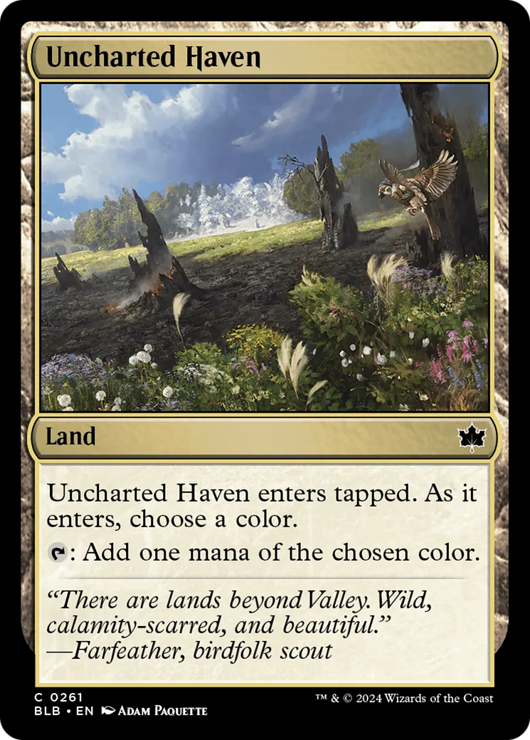 Havre inexploré — Bloomburrow — Magic: The Gathering