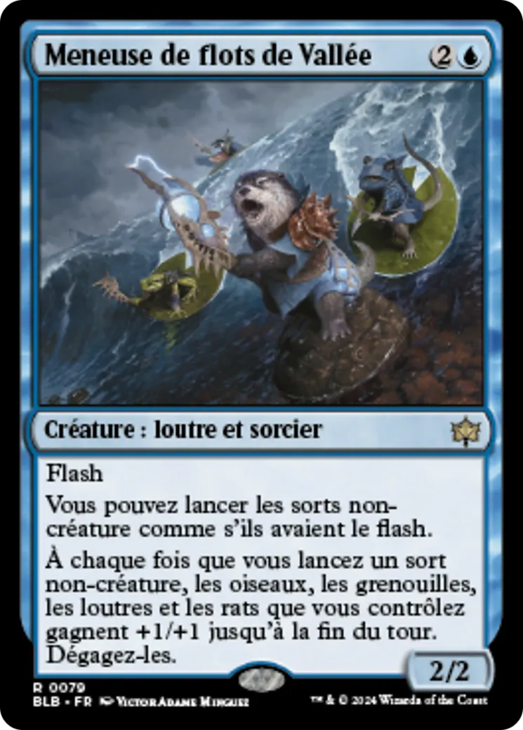 Meneuse de flots de Vallée — Bloomburrow — Magic: The Gathering