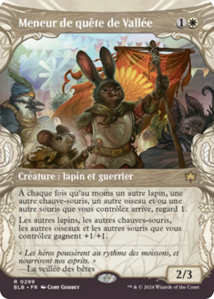 Meneur de quête de Vallée — Bloomburrow — Magic: The Gathering