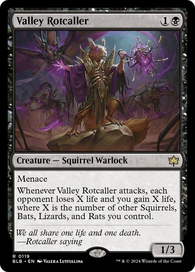 Valley Rotcaller — Bloomburrow — Magic: The Gathering