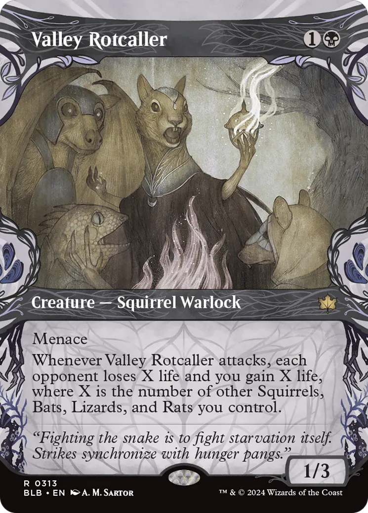 Valley Rotcaller from Bloomburrow - Magic: The Gathering