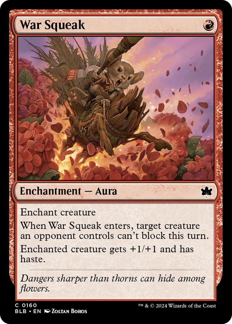 Couinement de guerre — Bloomburrow — Magic: The Gathering