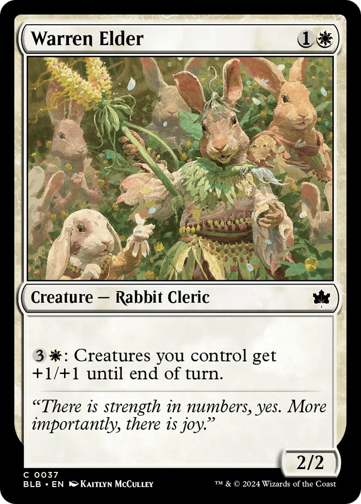 Aîné du terrier — Bloomburrow — Magic: The Gathering
