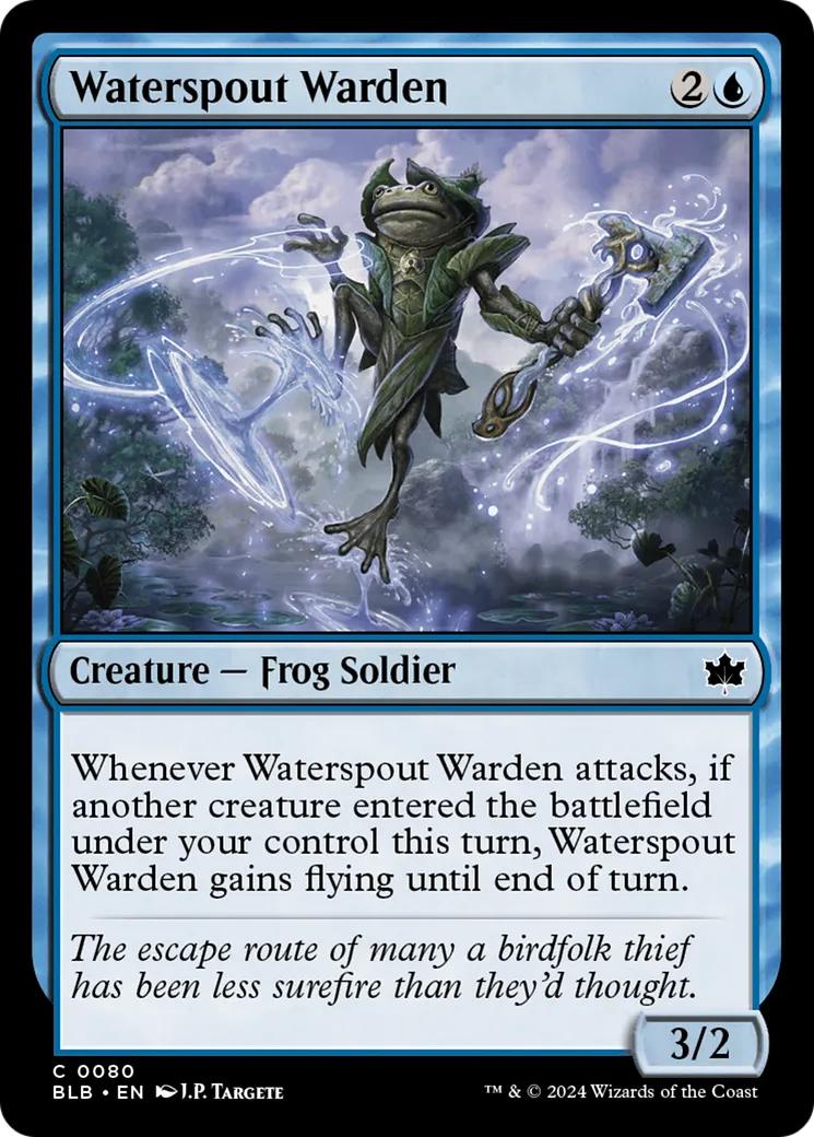 Waterspout Warden — Bloomburrow — Magic: The Gathering
