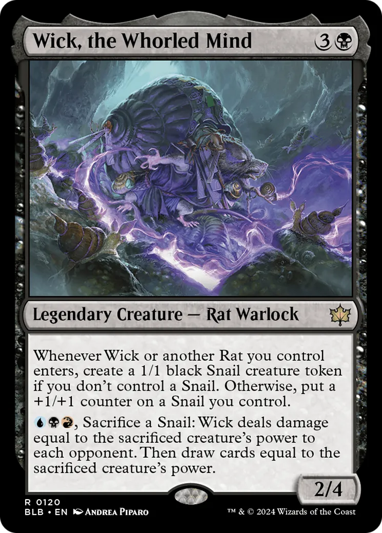 Wick, the Whorled Mind — Bloomburrow — Magic: The Gathering
