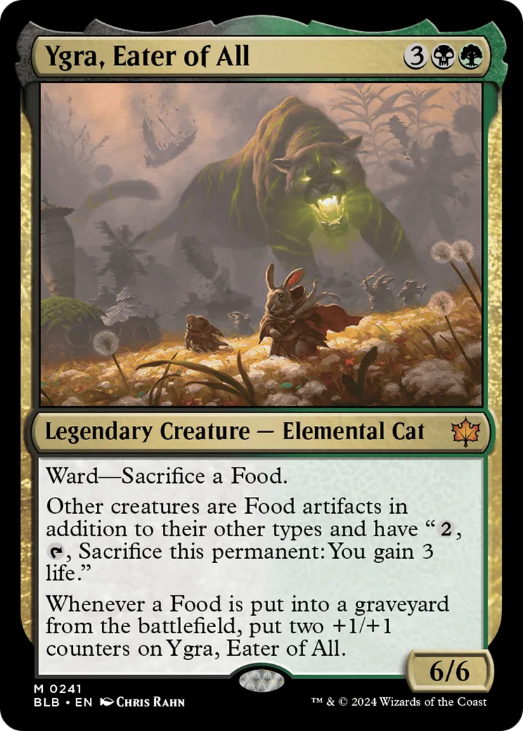 Ygra, dévoreur du Tout — Bloomburrow — Magic: The Gathering