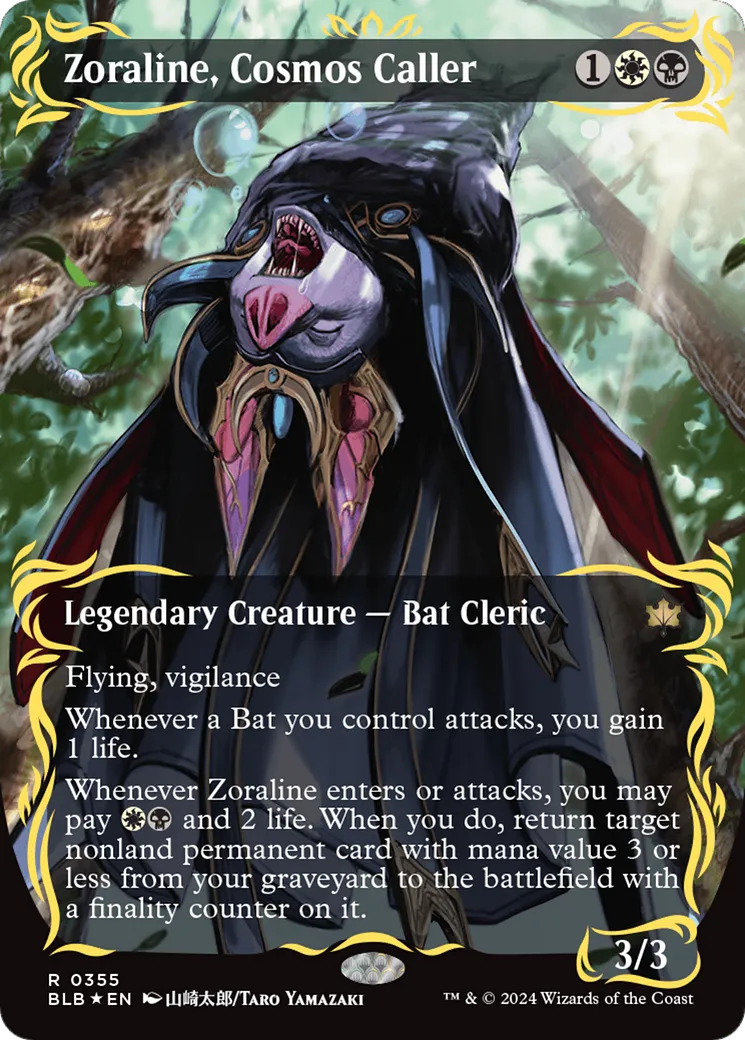 Zoraline, Cosmos Caller — Bloomburrow — Magic: The Gathering