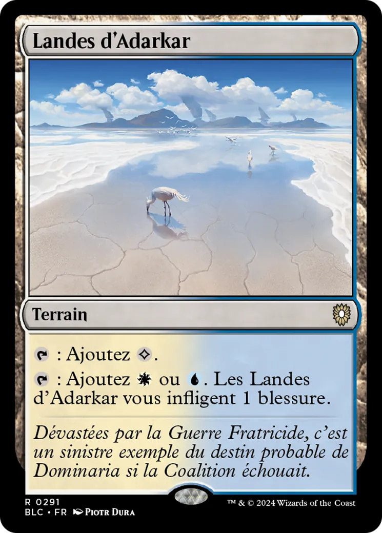 Landes d'Adarkar — Bloomburrow Commander — Magic: The Gathering
