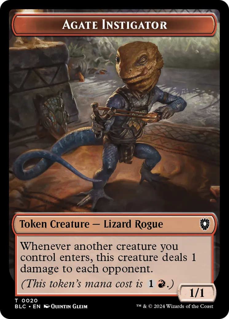 Agate Instigator — Bloomburrow Commander — Magic: The Gathering