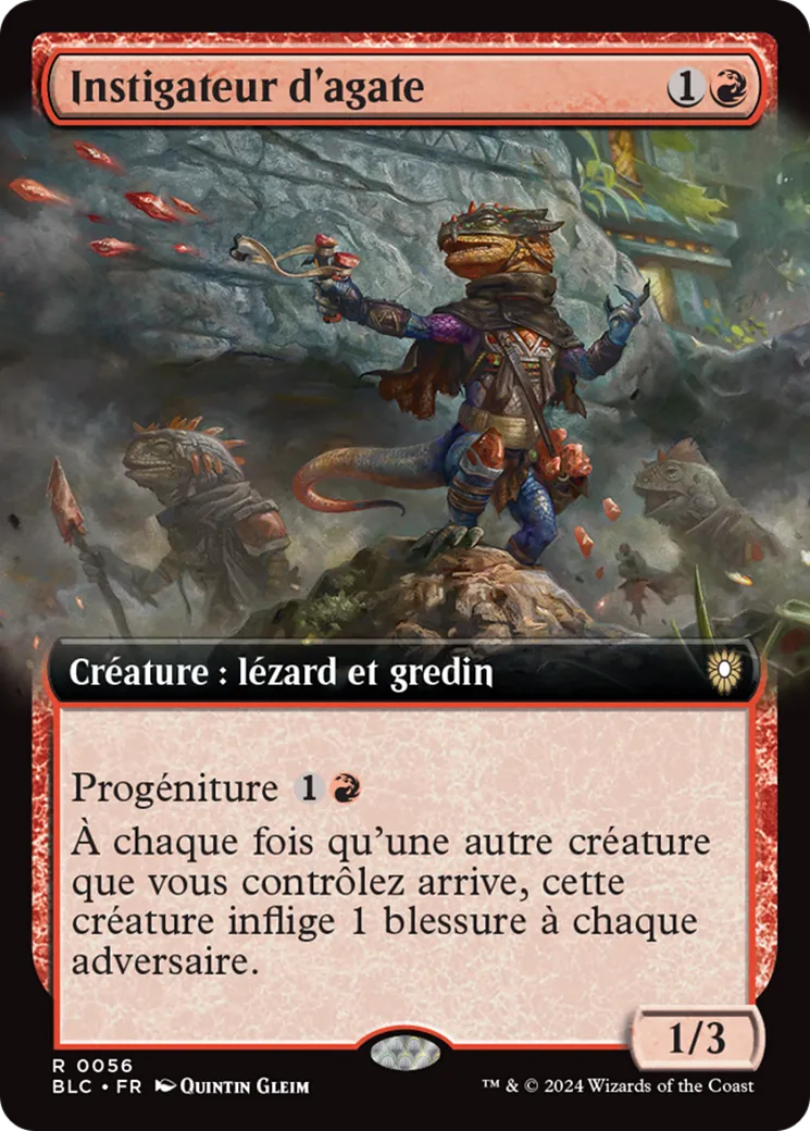 Instigateur d'agate — Bloomburrow Commander — Magic: The Gathering