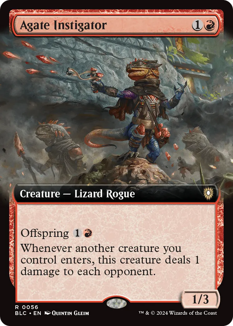 Agate Instigator — Bloomburrow Commander — Magic: The Gathering