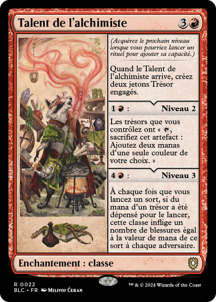 Talent de l'alchimiste — Bloomburrow Commander — Magic: The Gathering
