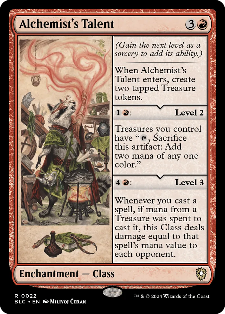 Alchemist's Talent — Bloomburrow Commander — Magic: The Gathering