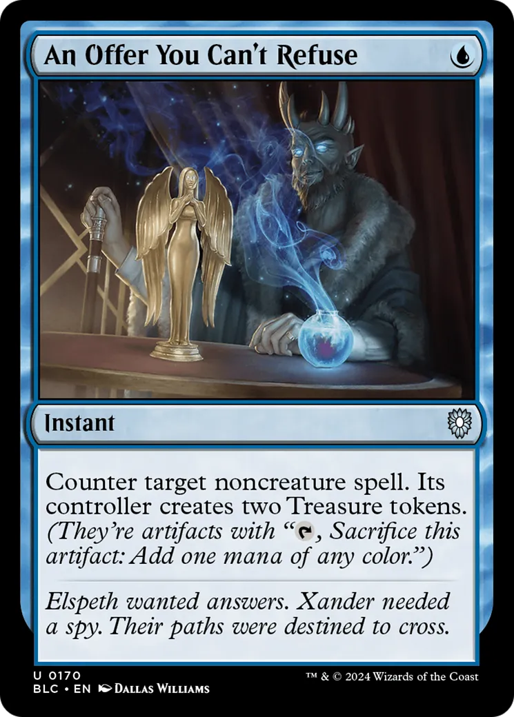 An Offer You Can't Refuse — Bloomburrow Commander — Magic: The Gathering