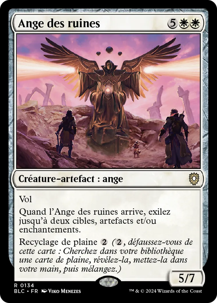 Ange des ruines — Bloomburrow Commander — Magic: The Gathering