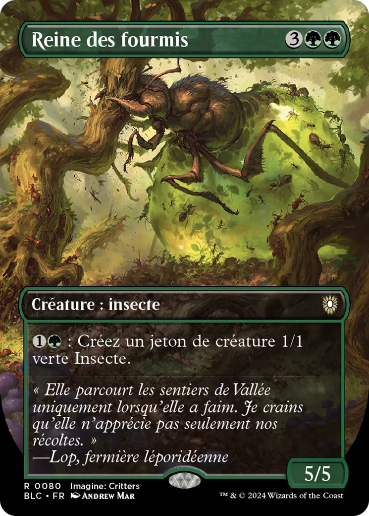Reine des fourmis from Bloomburrow Commander - Magic: The Gathering