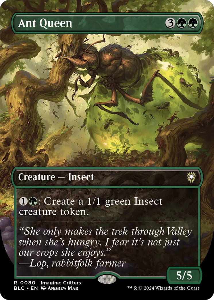 Ant Queen — Bloomburrow Commander — Magic: The Gathering
