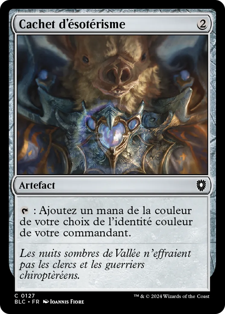 Cachet d'ésotérisme — Bloomburrow Commander — Magic: The Gathering