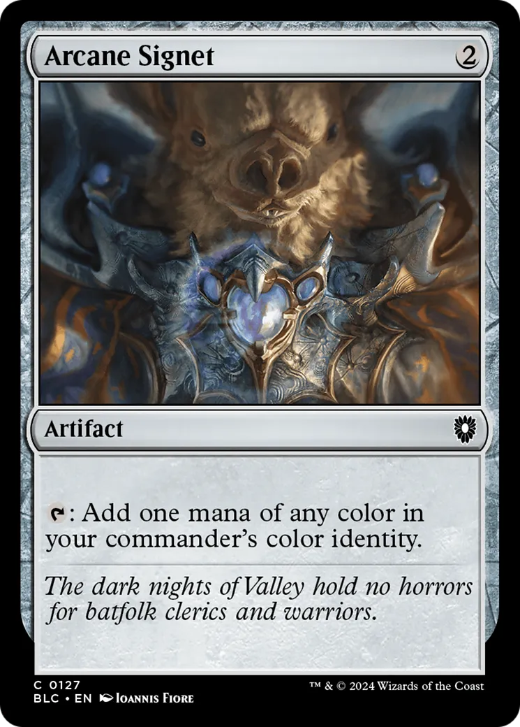 Arcane Signet — Bloomburrow Commander — Magic: The Gathering