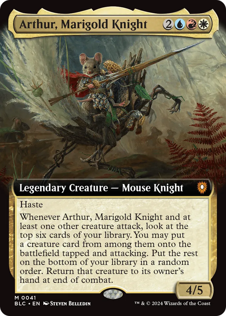 Arthur, Marigold Knight — Bloomburrow Commander — Magic: The Gathering
