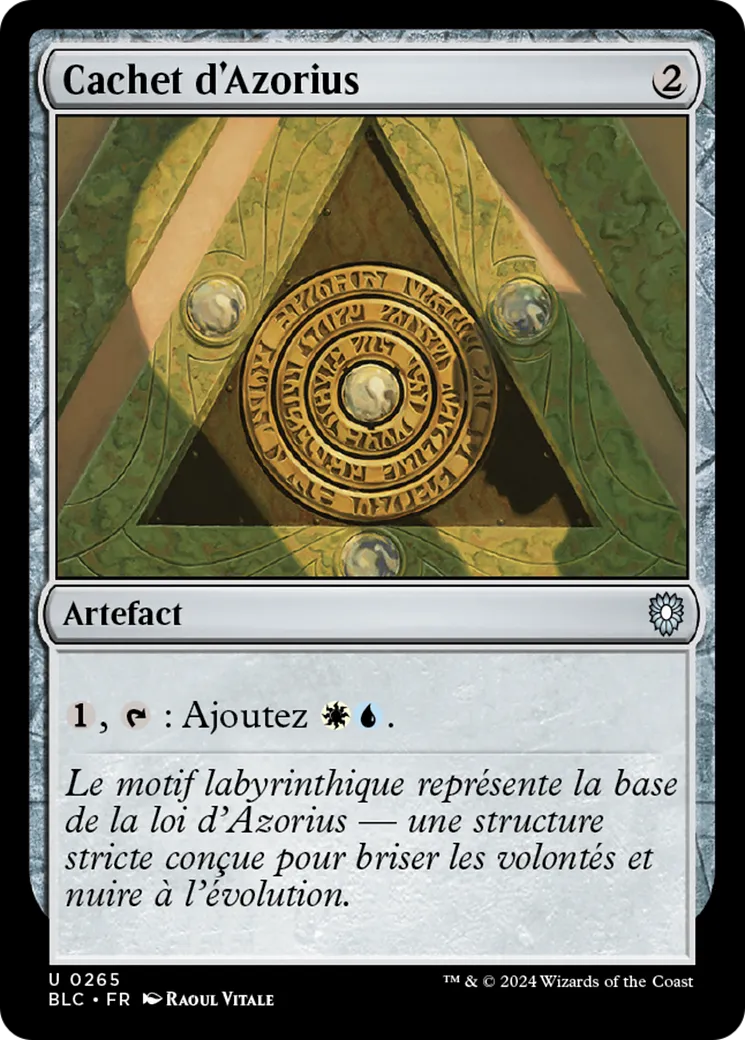 Cachet d'Azorius — Bloomburrow Commander — Magic: The Gathering