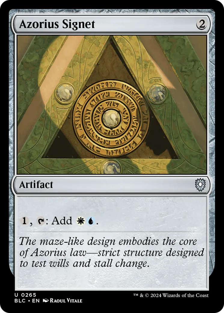 Cachet d'Azorius — Bloomburrow Commander — Magic: The Gathering