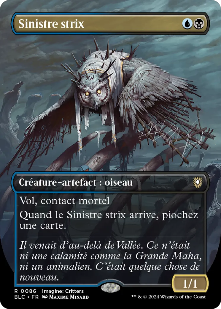 Sinistre strix — Bloomburrow Commander — Magic: The Gathering
