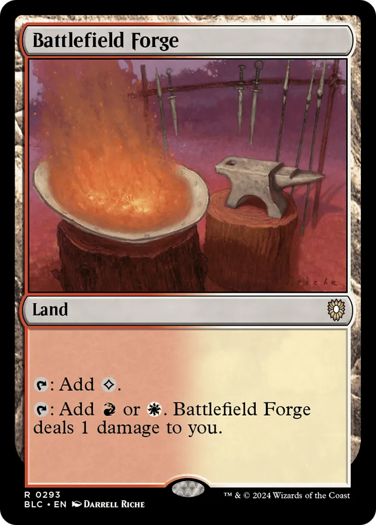 Battlefield Forge — Bloomburrow Commander — Magic: The Gathering