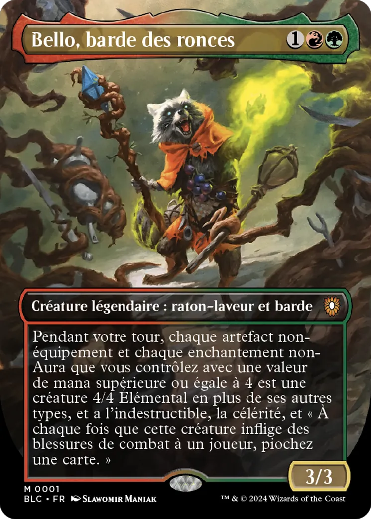 Bello, barde des ronces — Bloomburrow Commander — Magic: The Gathering