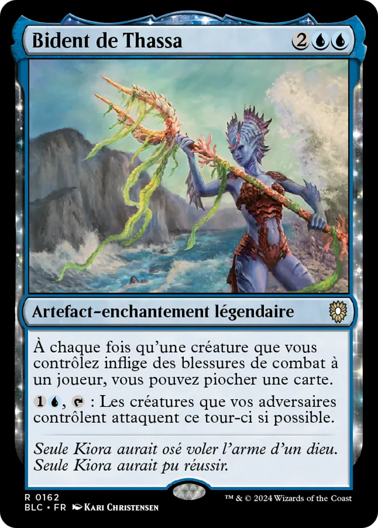 Bident de Thassa — Bloomburrow Commander — Magic: The Gathering