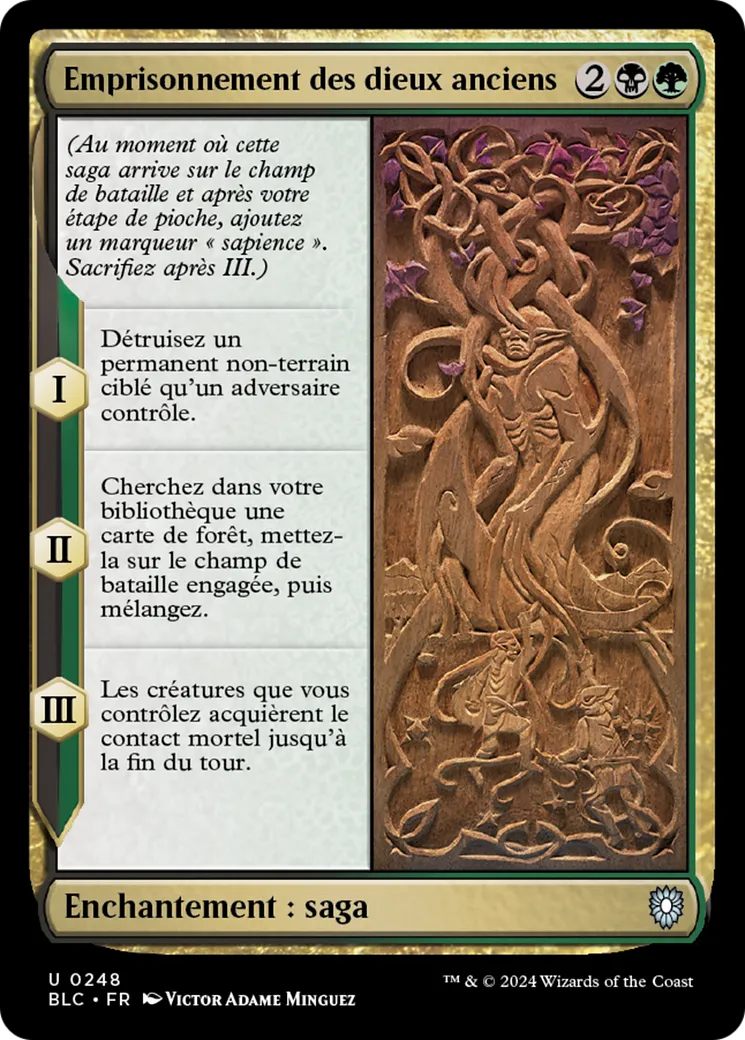Emprisonnement des dieux anciens — Bloomburrow Commander — Magic: The Gathering