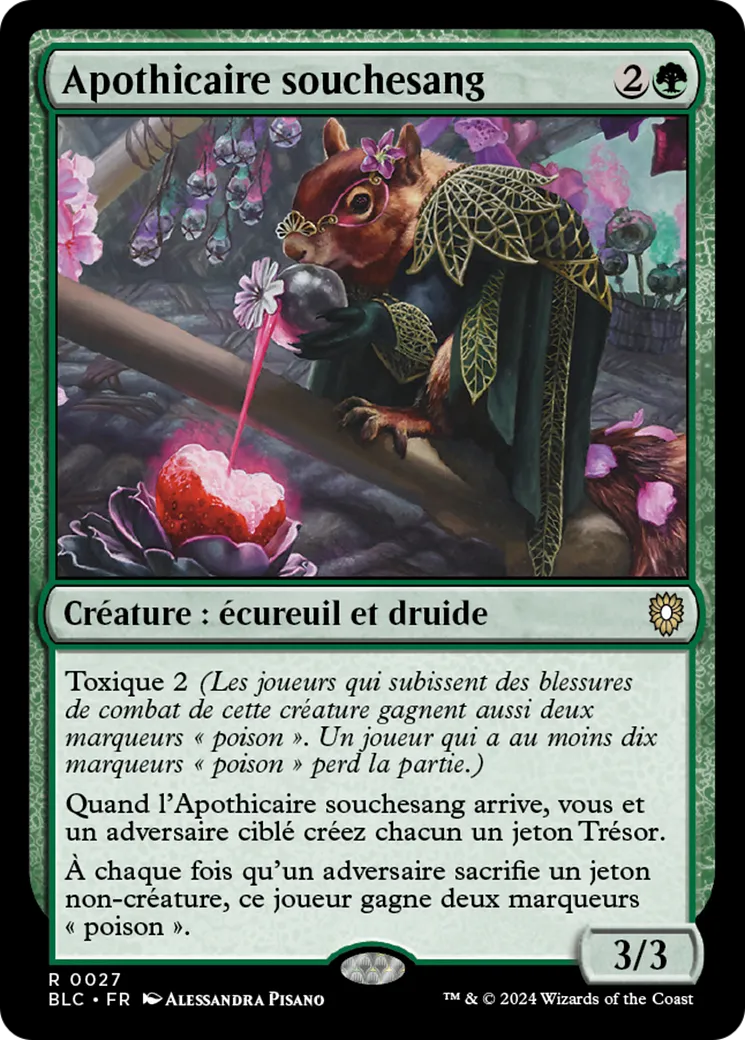 Apothicaire souchesang — Bloomburrow Commander — Magic: The Gathering