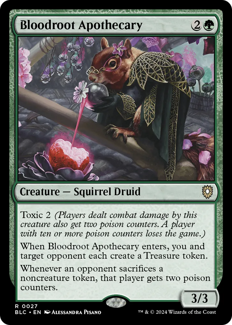 Bloodroot Apothecary — Bloomburrow Commander — Magic: The Gathering
