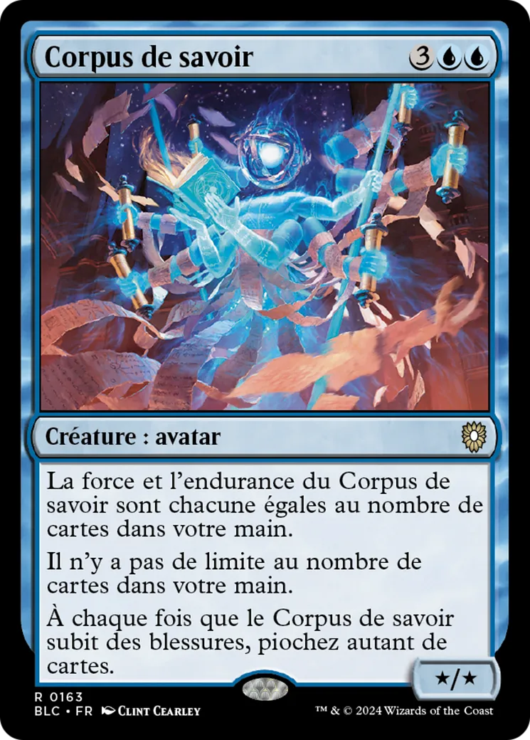 Corpus de savoir from Bloomburrow Commander - Magic: The Gathering