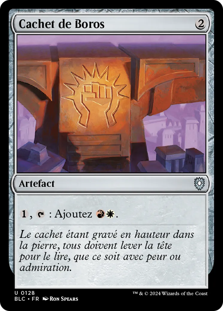 Cachet de Boros — Bloomburrow Commander — Magic: The Gathering