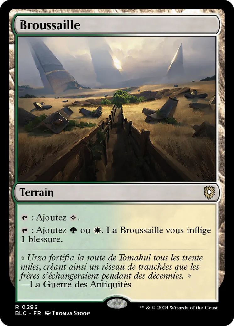Broussaille — Bloomburrow Commander — Magic: The Gathering