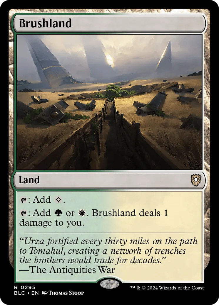 Brushland — Bloomburrow Commander — Magic: The Gathering