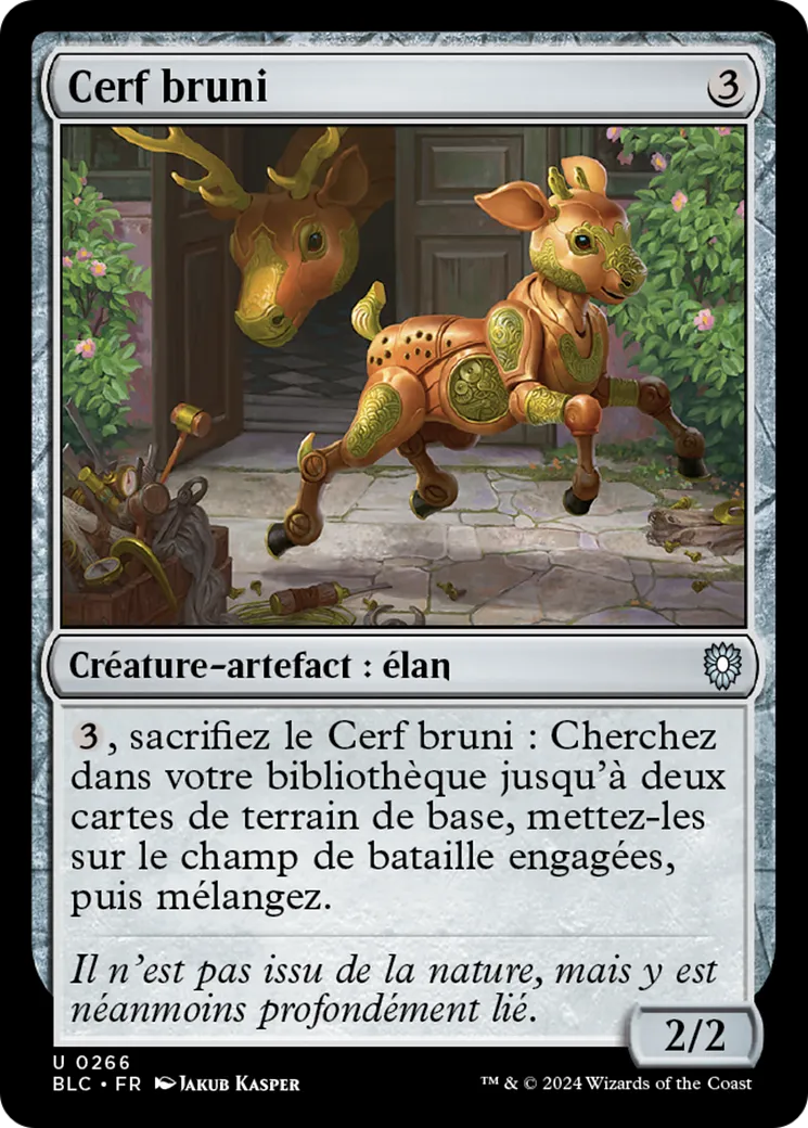 Cerf bruni — Bloomburrow Commander — Magic: The Gathering