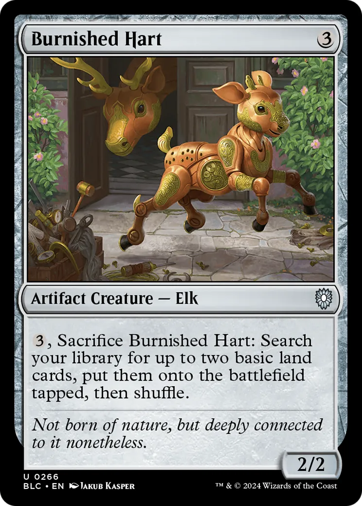 Burnished Hart — Bloomburrow Commander — Magic: The Gathering