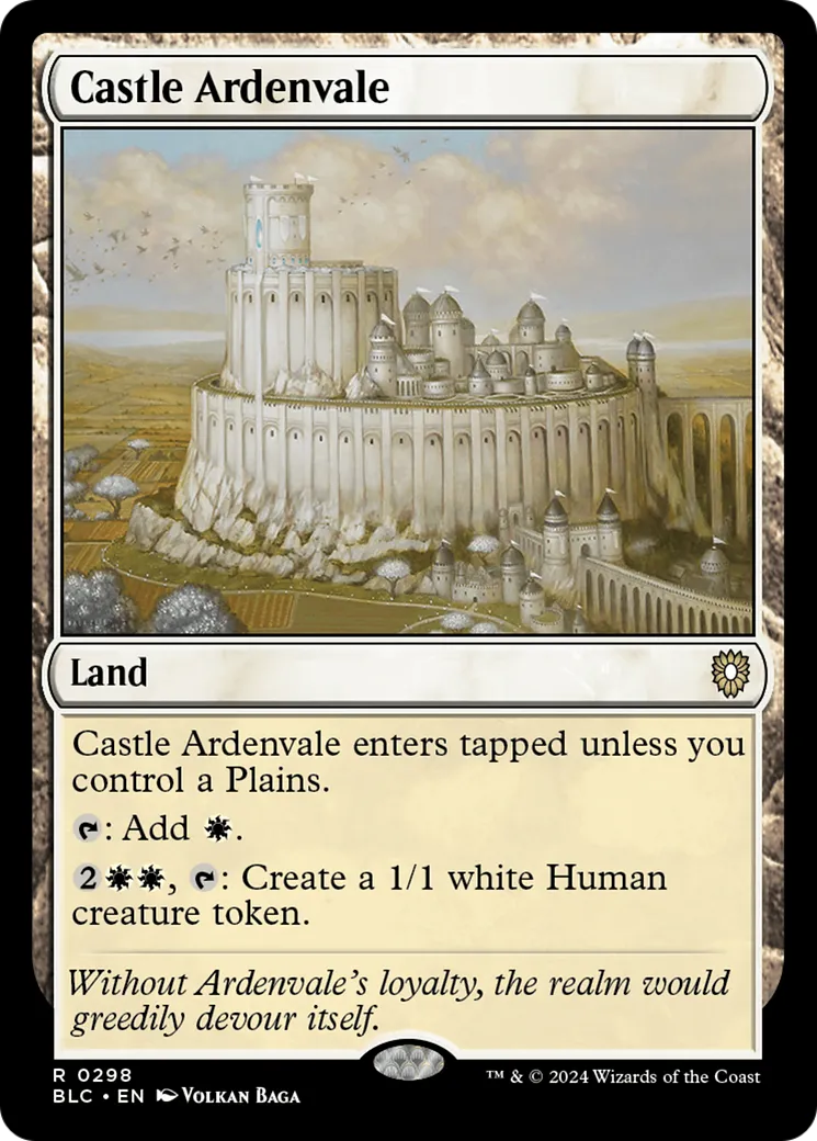 Castle Ardenvale — Bloomburrow Commander — Magic: The Gathering