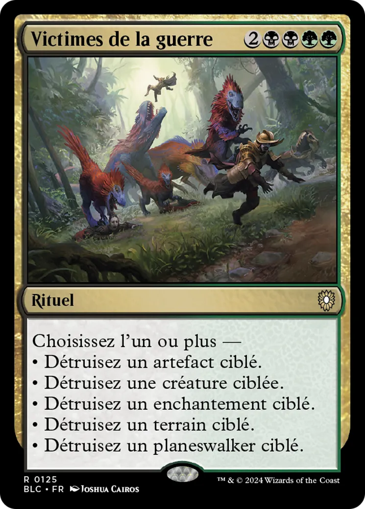 Victimes de la guerre — Bloomburrow Commander — Magic: The Gathering