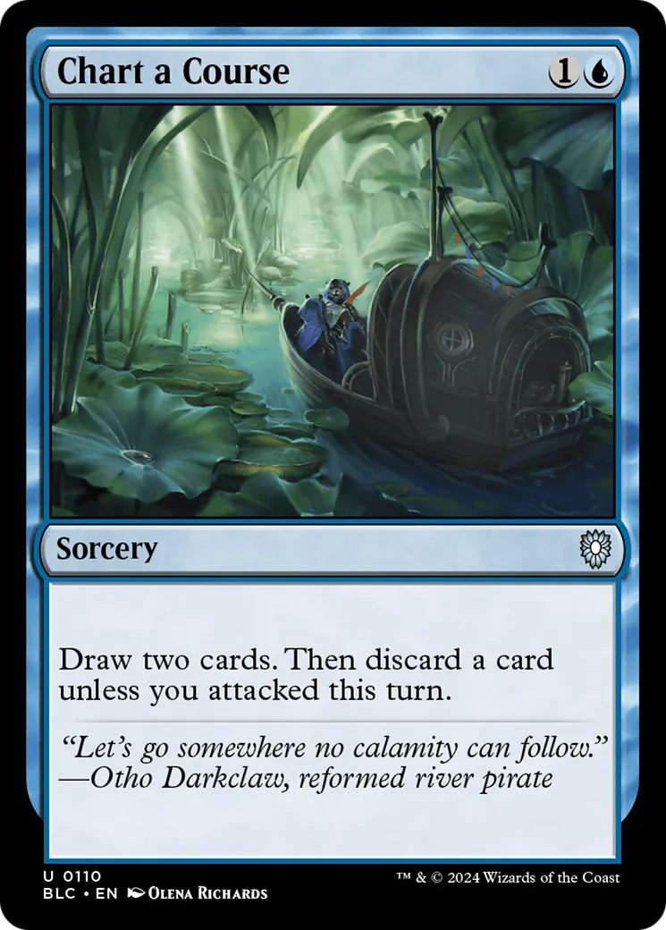 Chart a Course from Bloomburrow Commander - Magic: The Gathering