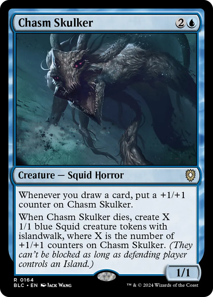 Chasm Skulker — Bloomburrow Commander — Magic: The Gathering