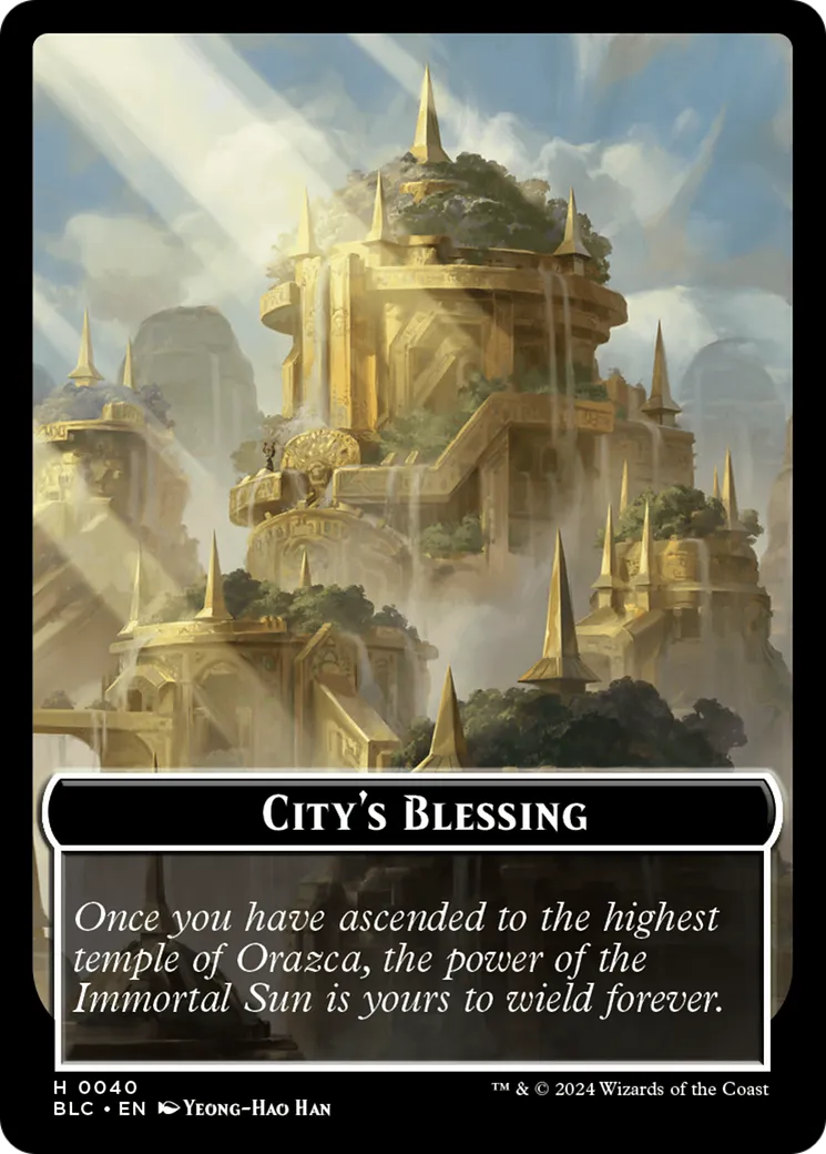 City's Blessing — Bloomburrow Commander — Magic: The Gathering