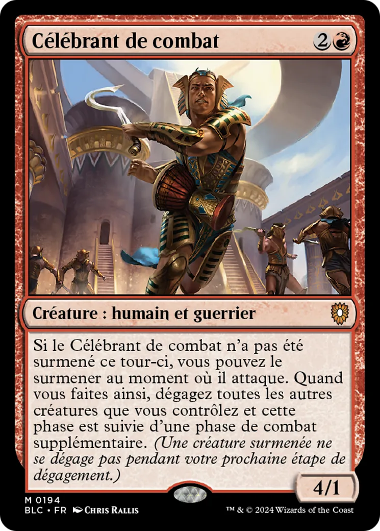 Célébrant de combat — Bloomburrow Commander — Magic: The Gathering