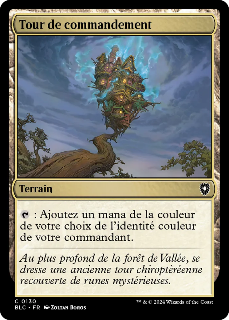 Tour de commandement — Bloomburrow Commander — Magic: The Gathering